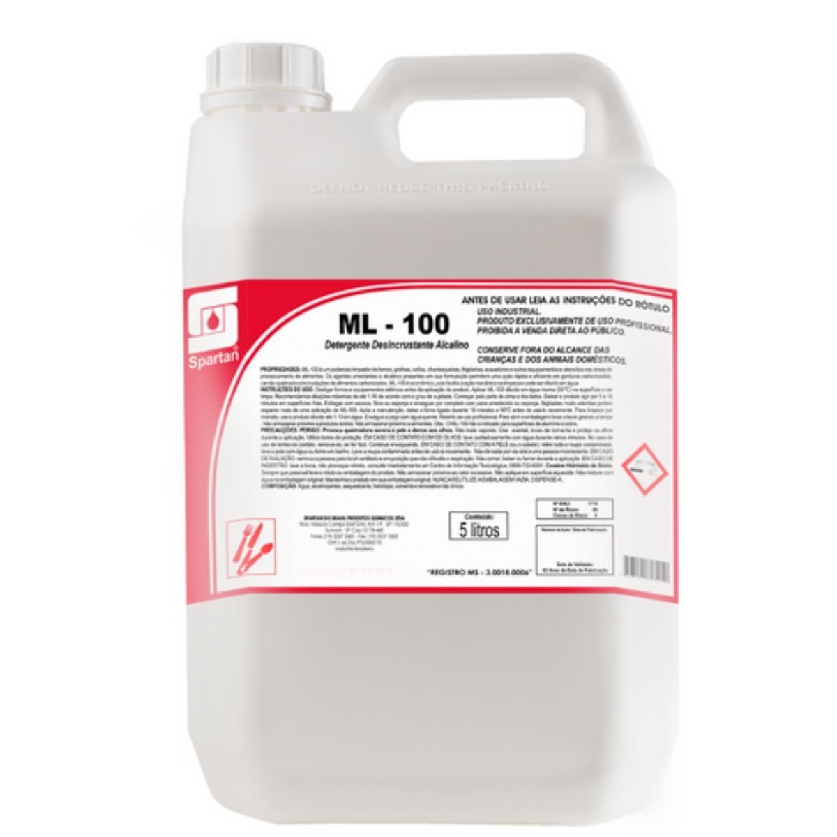 DETG DESINCRUST SPARTAN ML-100 5L