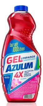 LIMPADOR GEL AZULIM FLORAL 500G