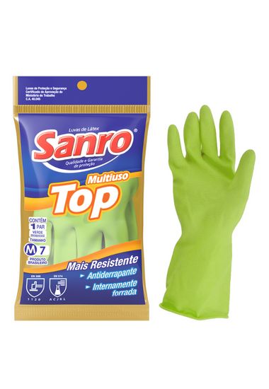LUVA SANRO TOP VDE M FLOC