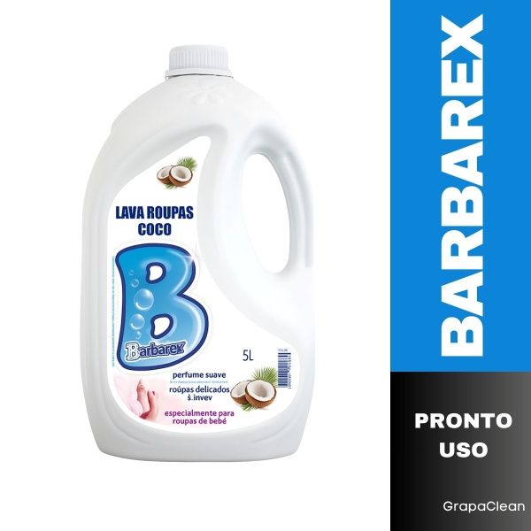 LAVA ROUPAS BARBAREX COCO 5L