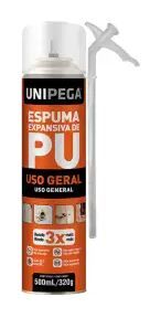 ESPUMA EXPANS.POLIUR.UNIPEGA 500ML