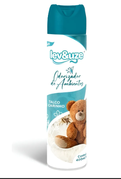 ODORIZADOR LEVEUSE TALCO E CARINHO 400ML