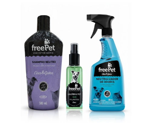 KIT FREE PET 1 NEUTRALIZADOR DE  ODORES  ...