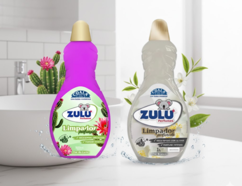 KIT 1 LIMPADOR ZULU PERFUMADO CHA BRANCO ...