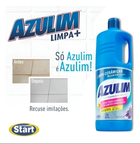 LIMPA CERAMICA AZULIM LAVANDA 2L