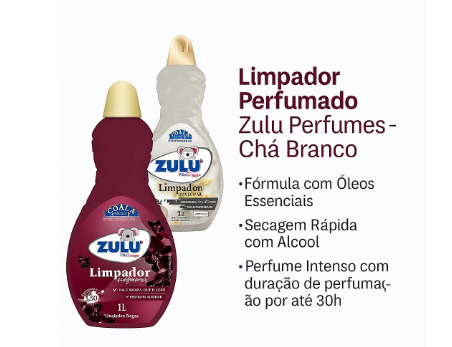 KIT LIMPADOR ZULU PERFUMADO ORQUIDEA NEGR...