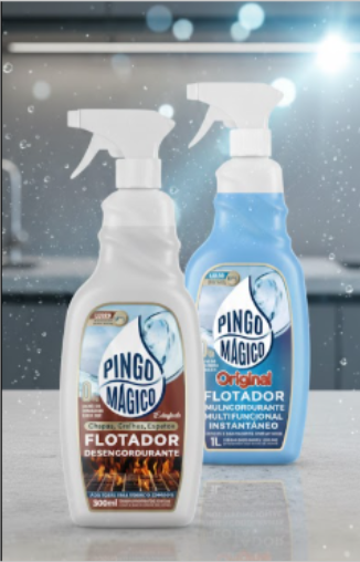 KIT PINGO MAGICO CHAPAS E GRELHAS 500ML +...