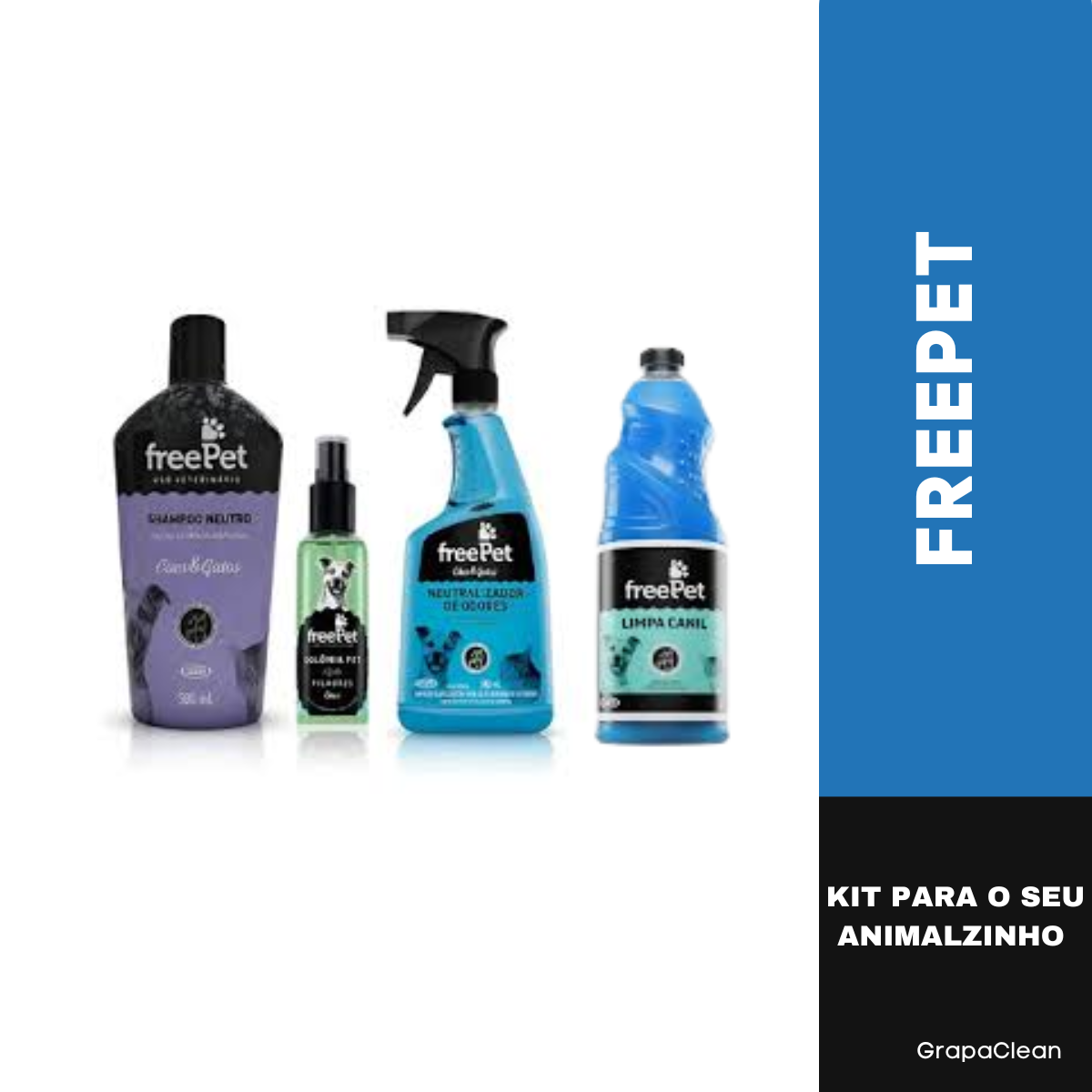 KIT FREE PET: 1 NEUTRALIZADOR 500ML  + 1 ...