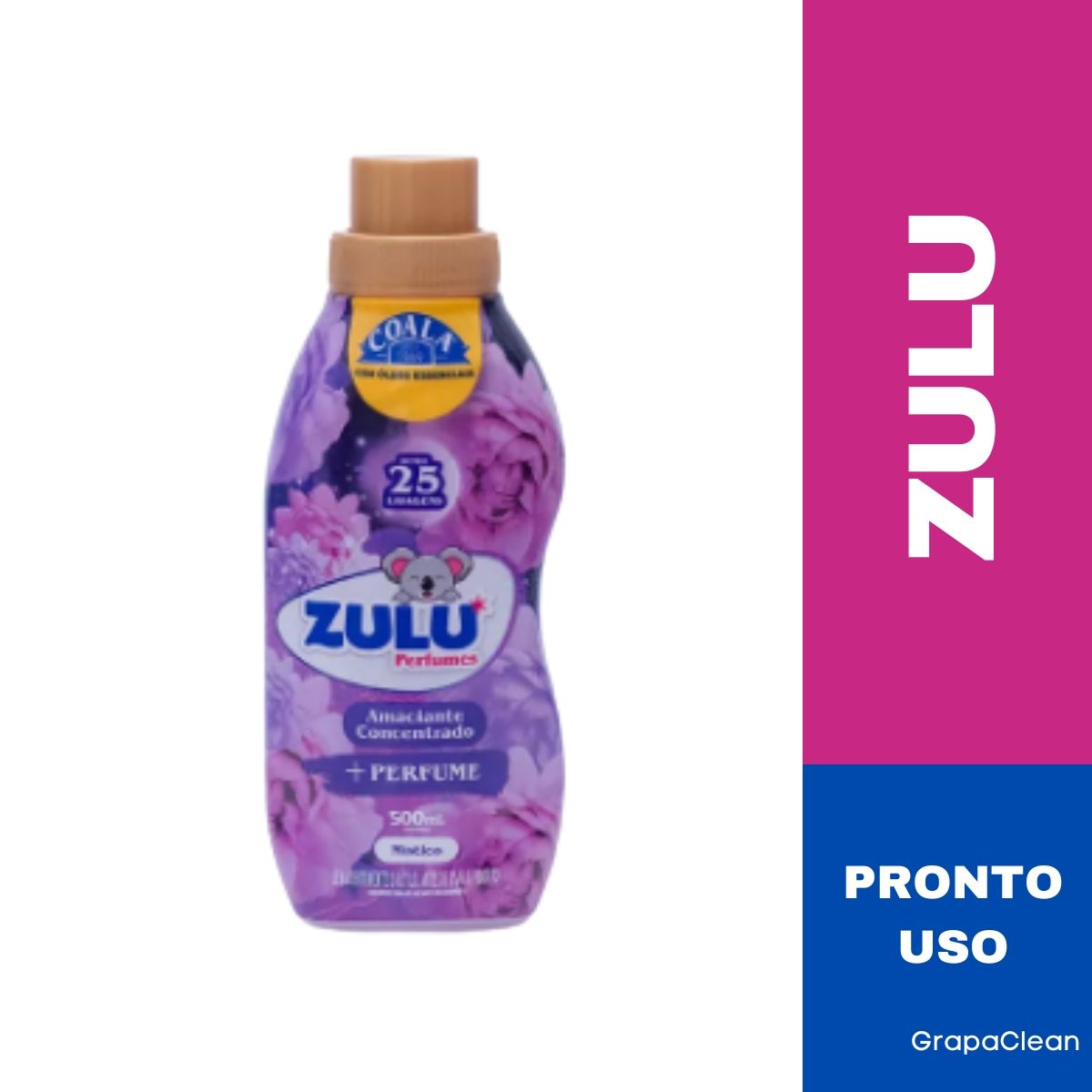 AMACIANTE ZULU MISTICO 500ML