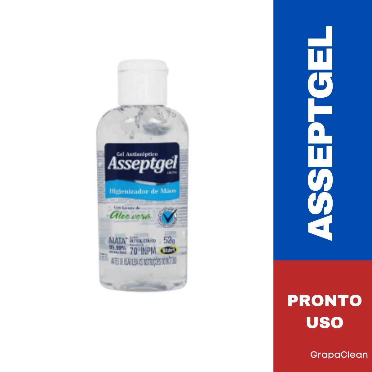 ALCOOL GEL 70 ASSEPTGEL 52G
