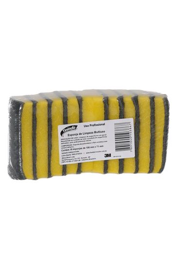 kit com 10 ESPONJA TININDO 71x100 V/A C/1...