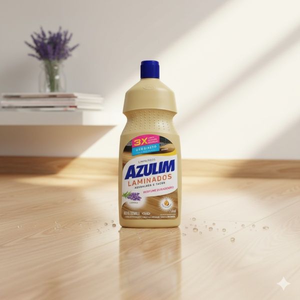 LIMPADOR AZULIM P/ PISOS LAMINADOS 750ML