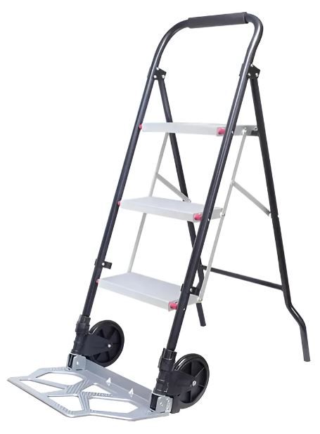 CARRINHO CARGA C/ESCADA BESTFER CAP 213KG