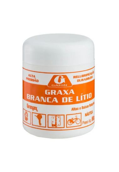 GRAXA BRANCA LITIO 80GR GARIN