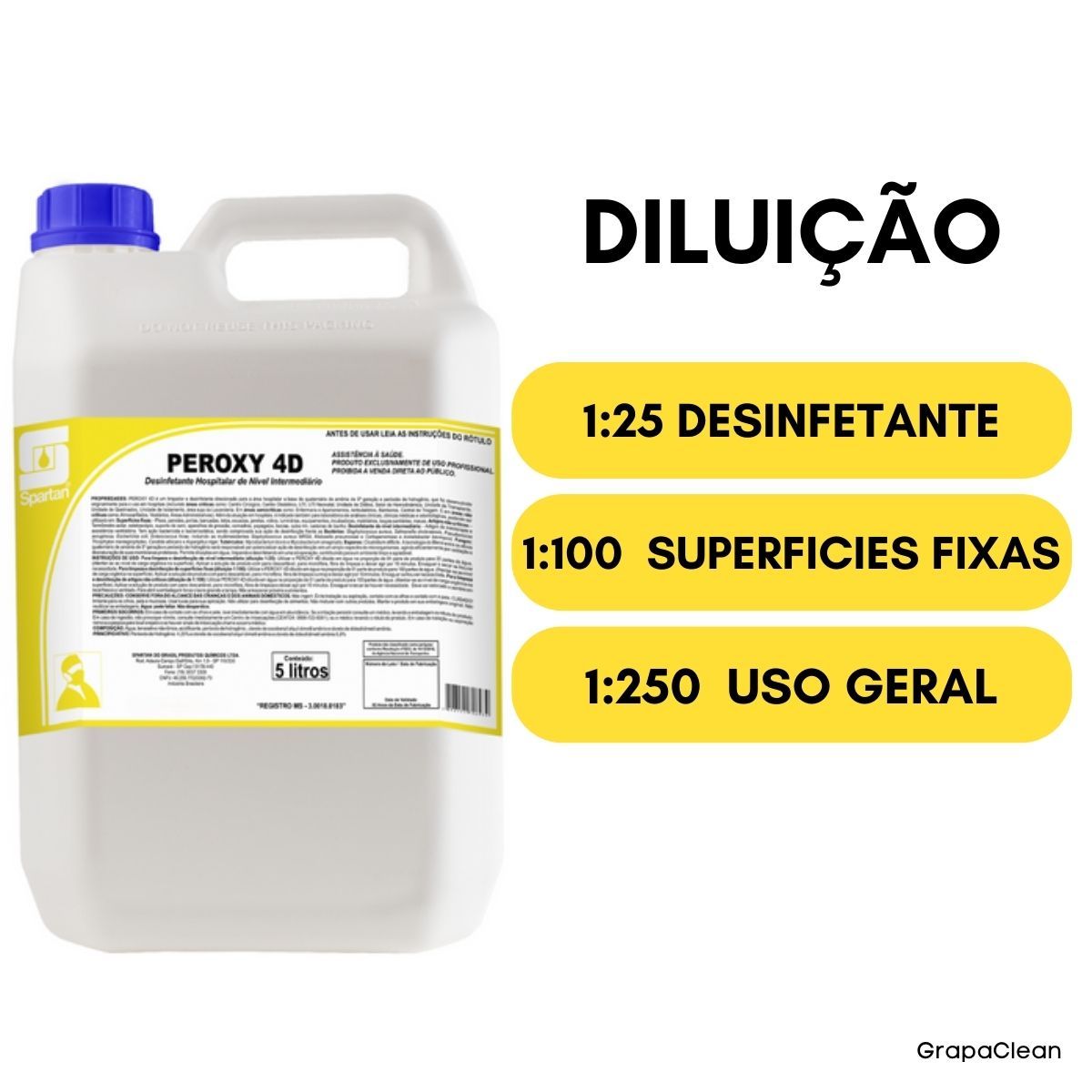 DESINF SPARTAN PEROXY 4D 5L