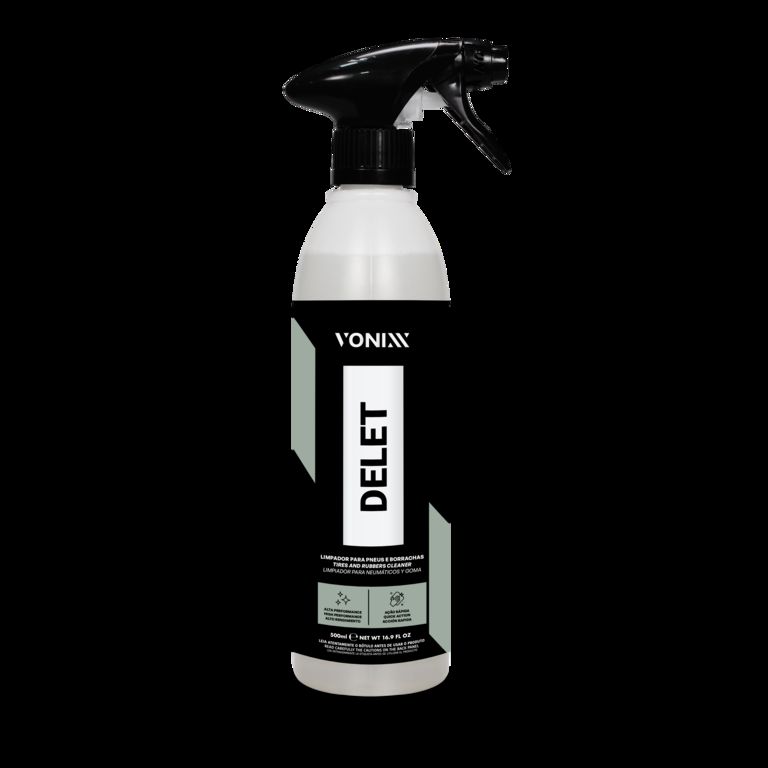DELET LIMPADOR PNEUS E BORRACHAS 500ML VO...