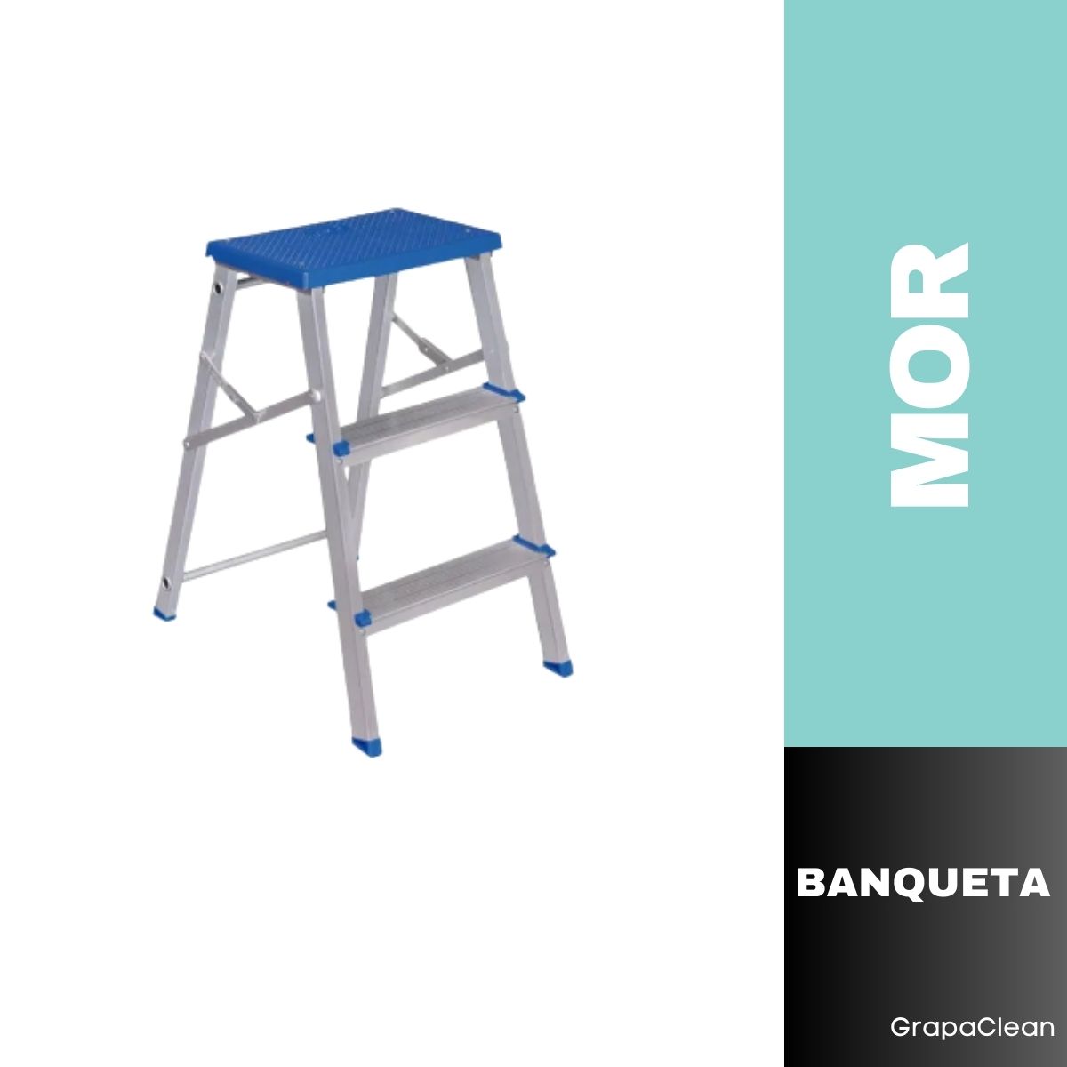 ESCADA BANQUETA MOR ALUM