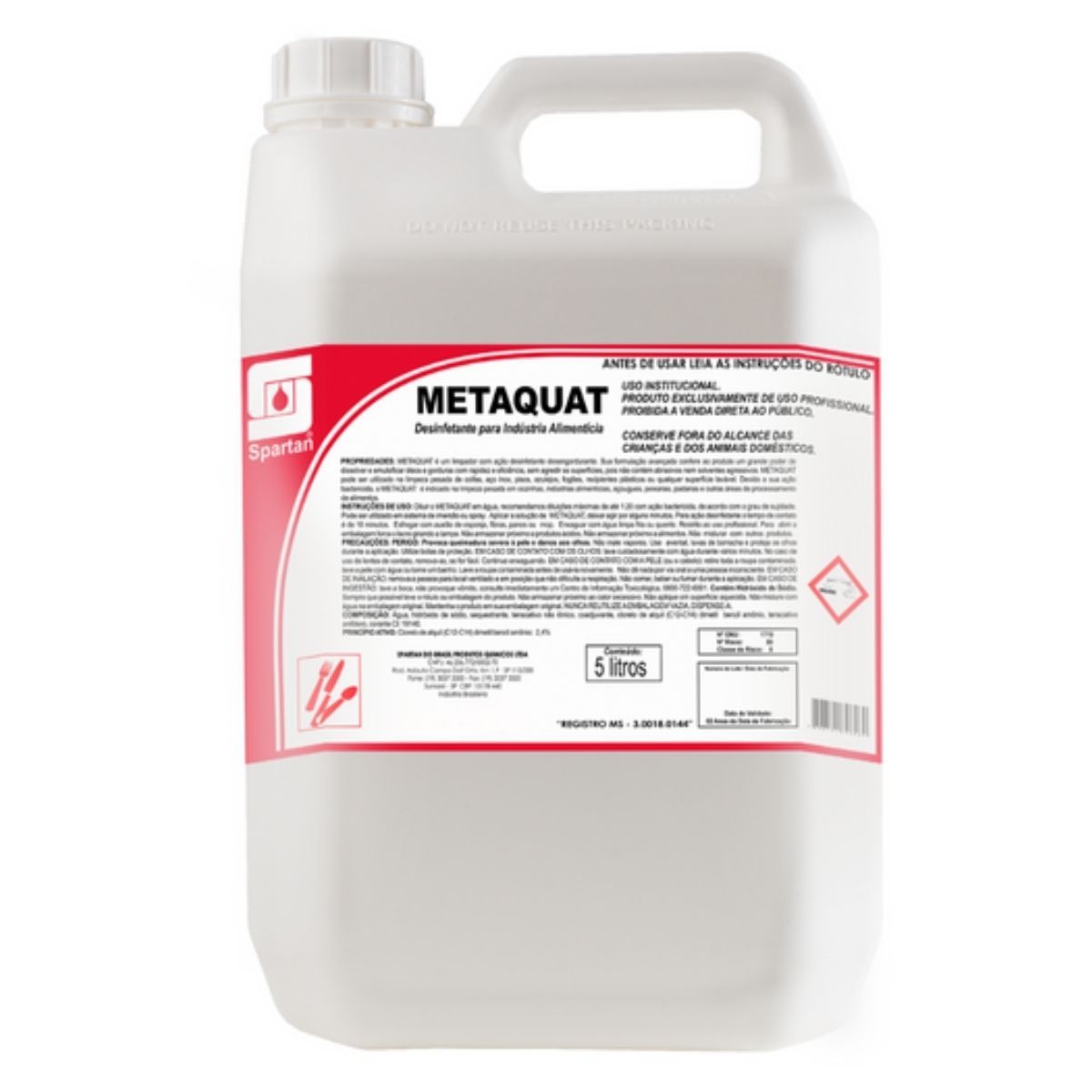DESINF SPARTAN METAQUAT 5L