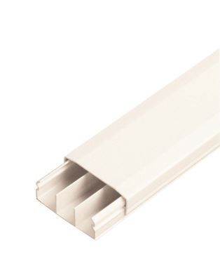 CANALETA BRANCA ALUMBRA PVC C/DP.FACE 50M...