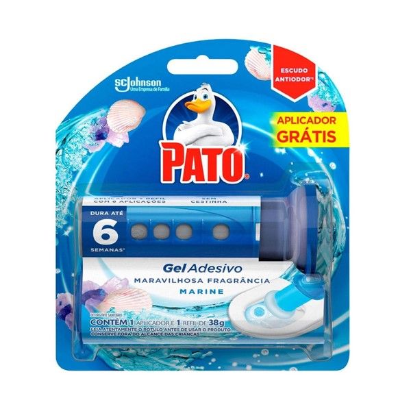 PATO GEL ADESIVO C/APLICADOR MARINE 38G