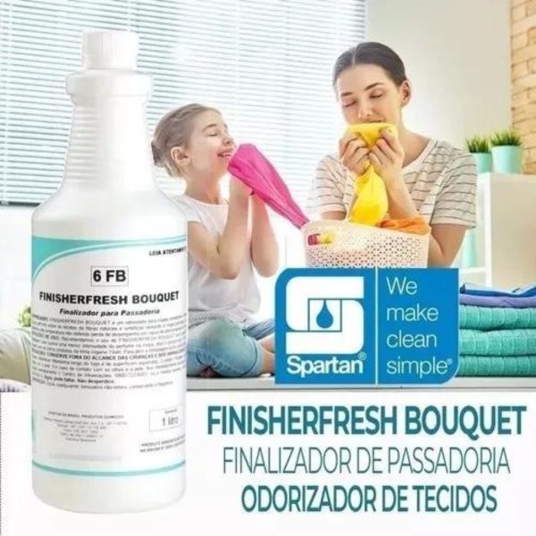 ODORIZADOR SPARTAN FINISHERFRESH BOUQUET 1L