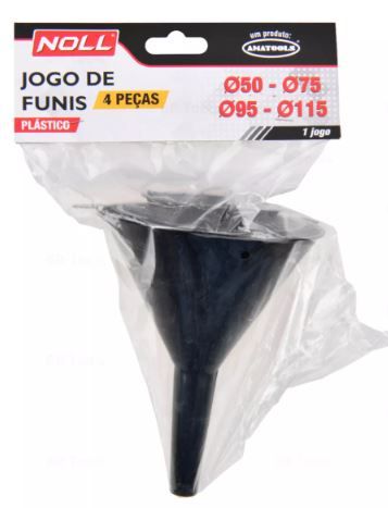 FUNIL PLAST NOLL C/4PC