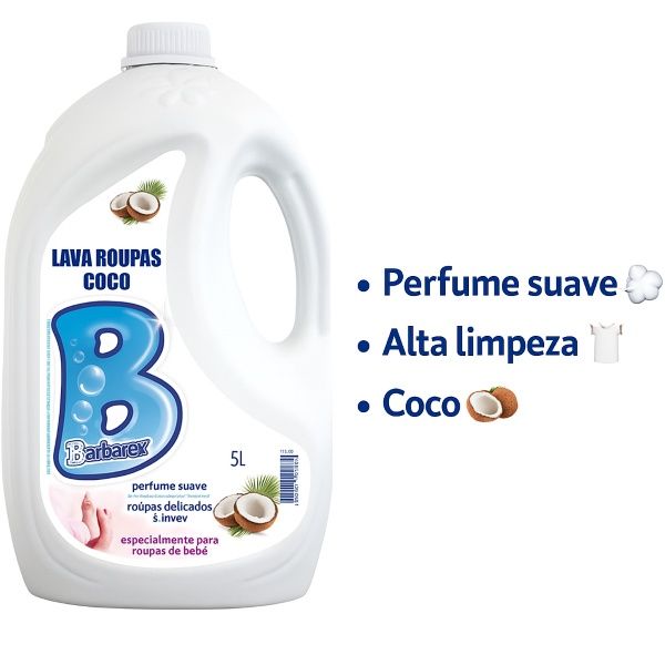LAVA ROUPAS BARBAREX COCO 5L