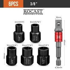 KIT EXTRATOR PORCA 6 PCS ROCAST MANUAL