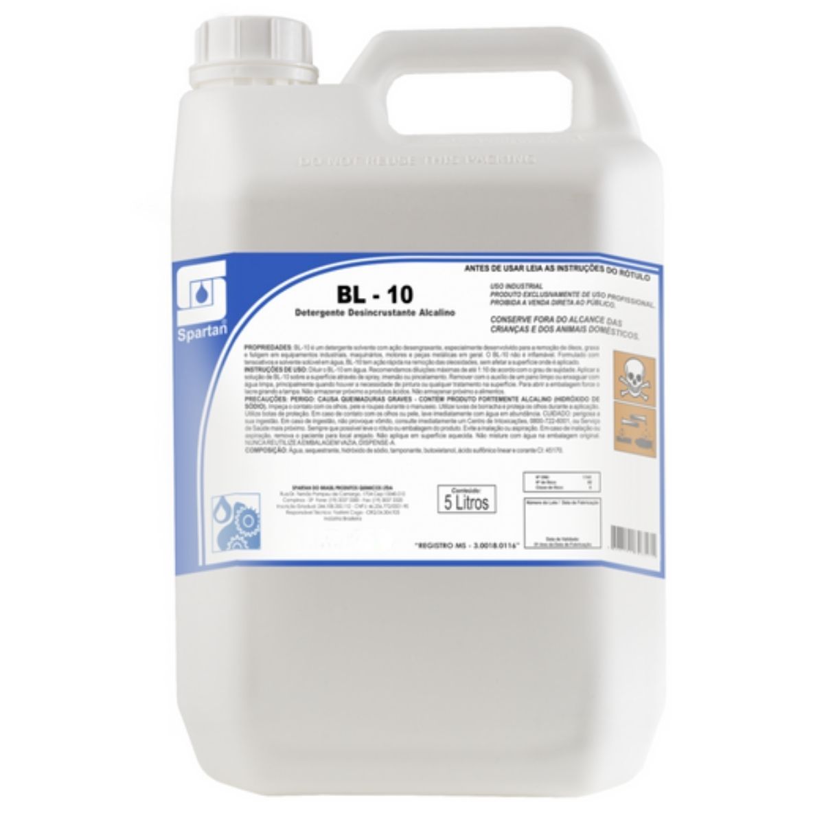 DETG DESENGRAX SPARTAN BL-10 5L