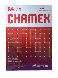 PAPEL SULFITE A4 500 FOLHAS CHAMEX