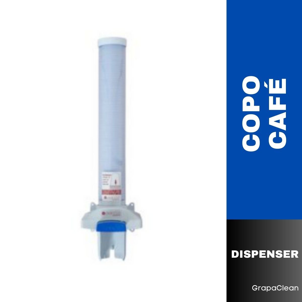 DISP COPO CAFE EXACCTA BRCO BOTAO AZUL 