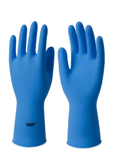 LUVA SANRO LIGHT AZUL M FLOC