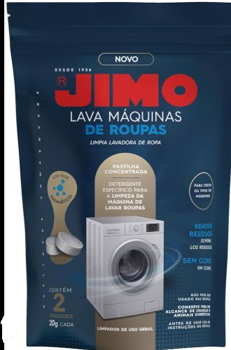 LAVA MAQUINAS ROUPAS JIMO POUCH C/2UND 20GR