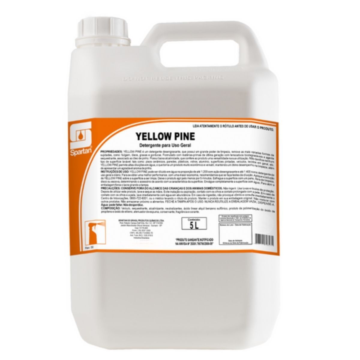 DETG DESENGRAX SPARTAN YELLOW PINE 5Lt
