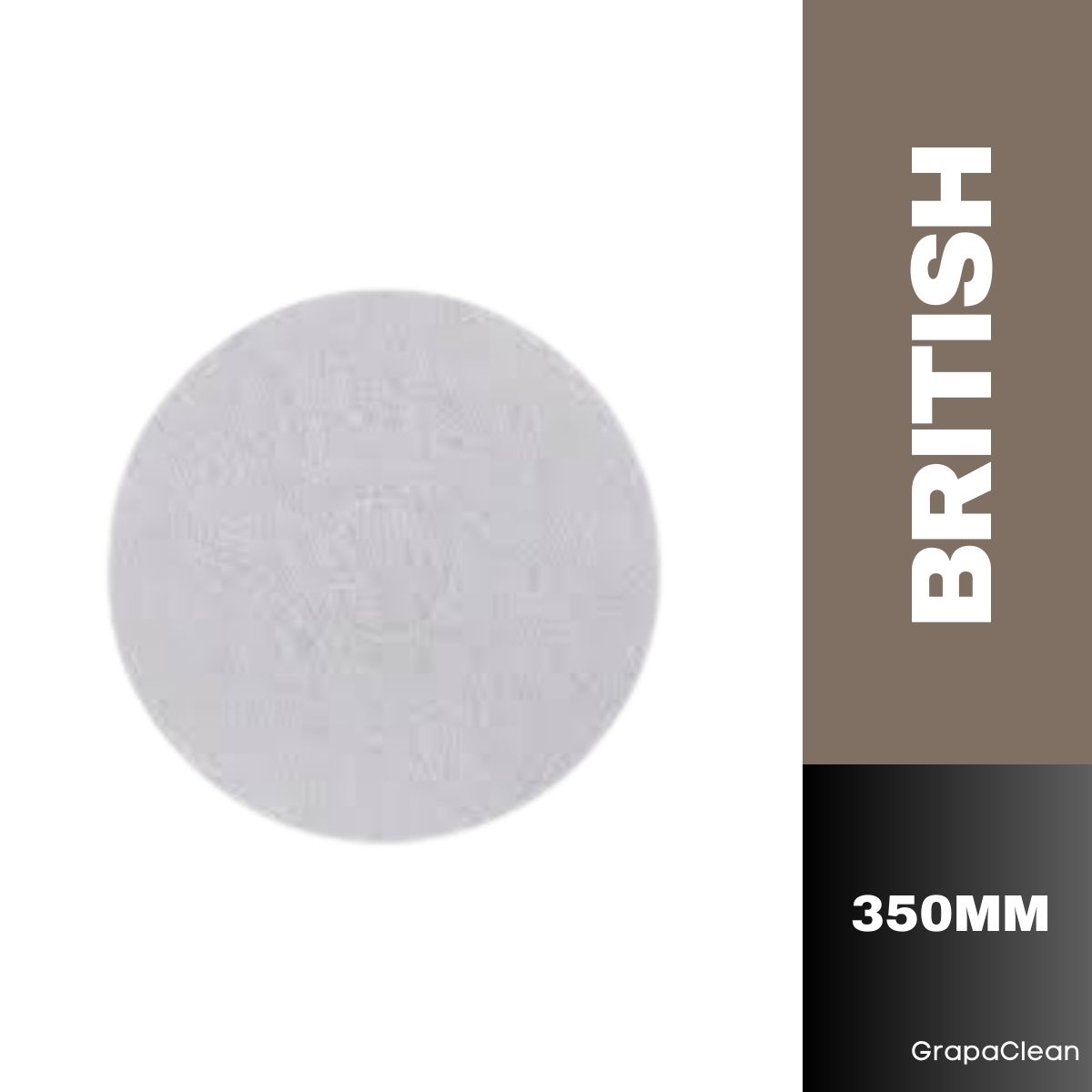 DISCO LIMPEZA 350MM BRANCO