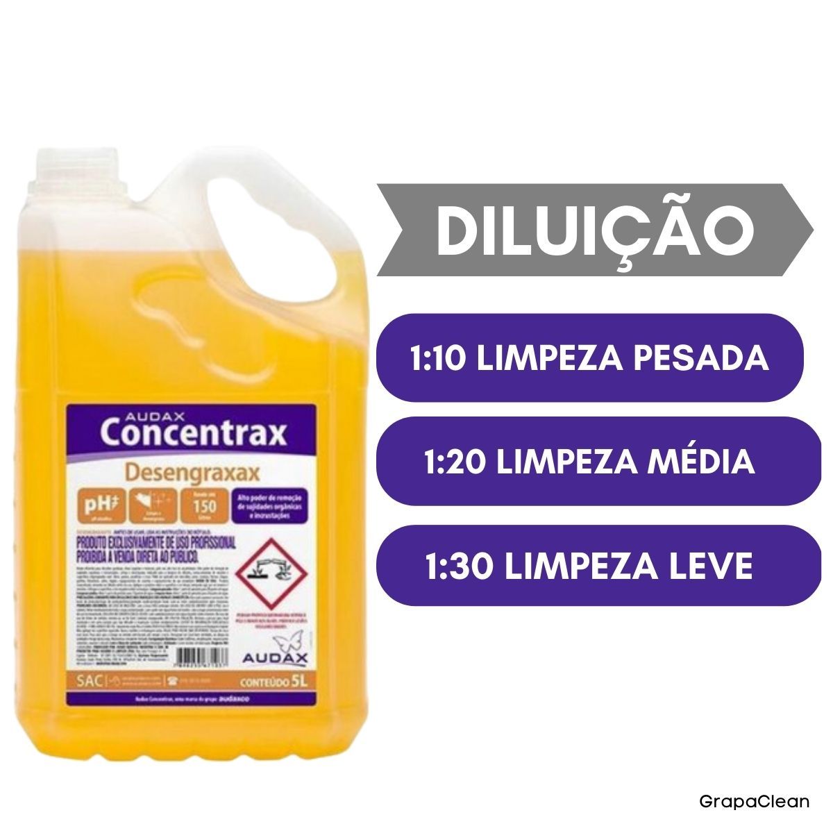 DETG AUDAX CONCENTRAX DESENG 5L.