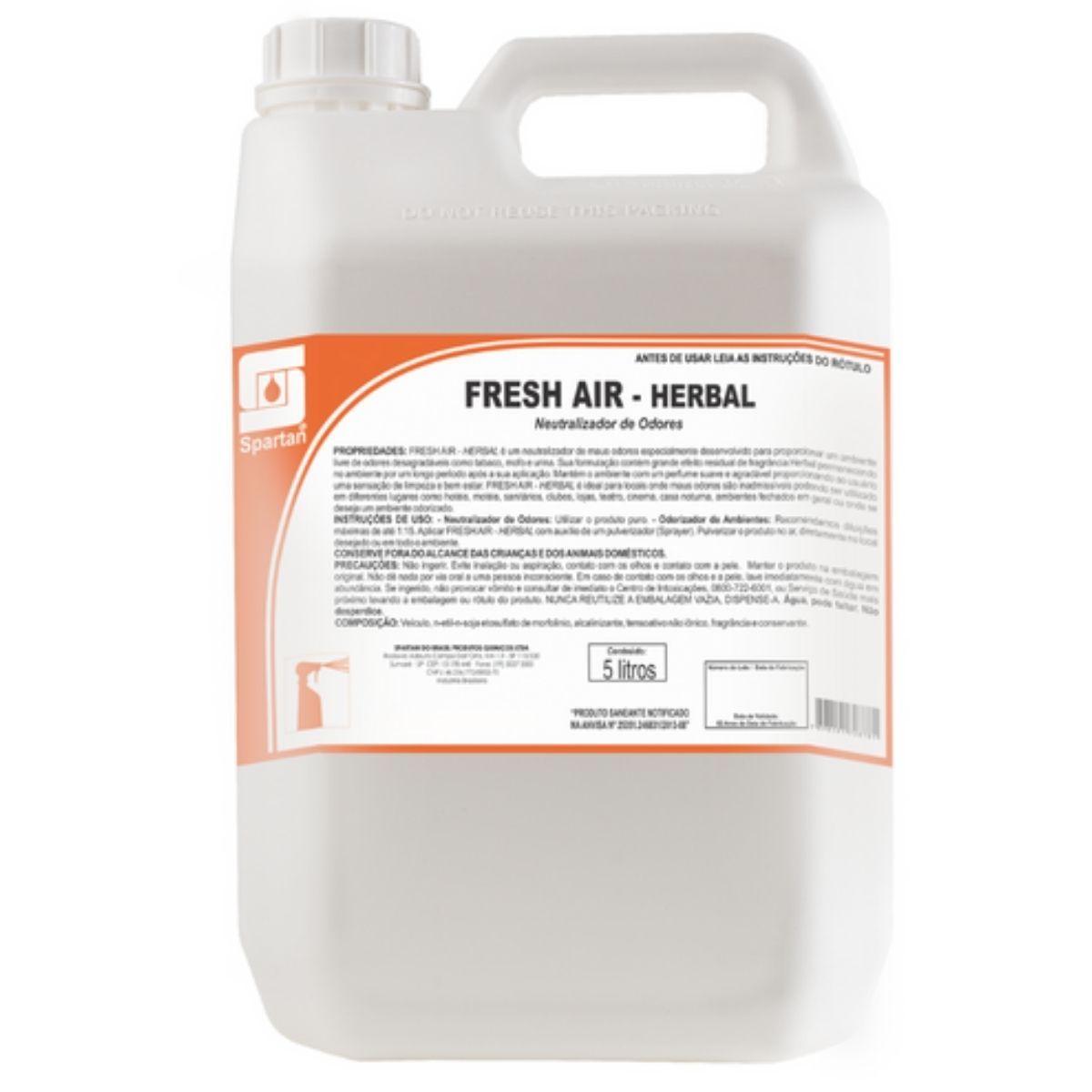 ELIMINADOR ODORES SPARTAN FRESH AIR HERBA...