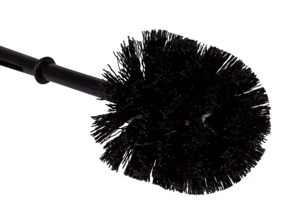 LAVA SANITARIO MOR PRETA C/SUPORTE