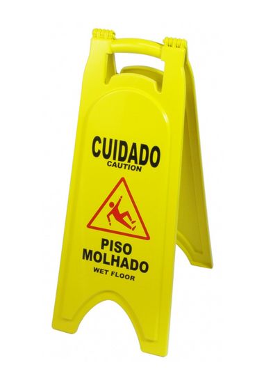 PLACA SINALIZ JSN PISO MOLHADO