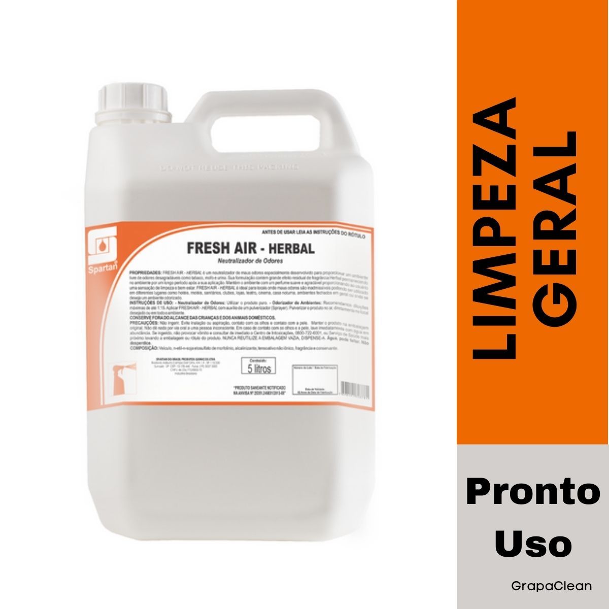 ELIMINADOR ODORES SPARTAN FRESH AIR HERBA...