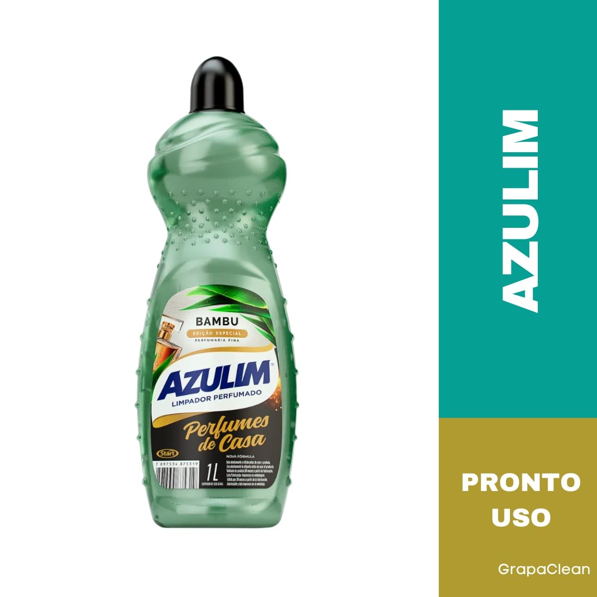 LIMPADOR PERFUM AZULIM BAMBU 1L