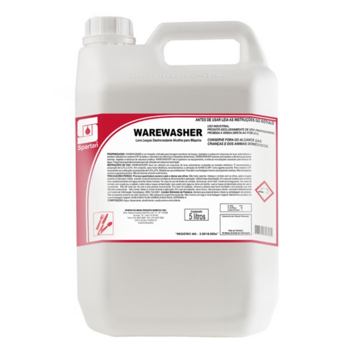 DETG P/ MAQ. LOUCAS SPARTAN ALCAL WAREWAS...