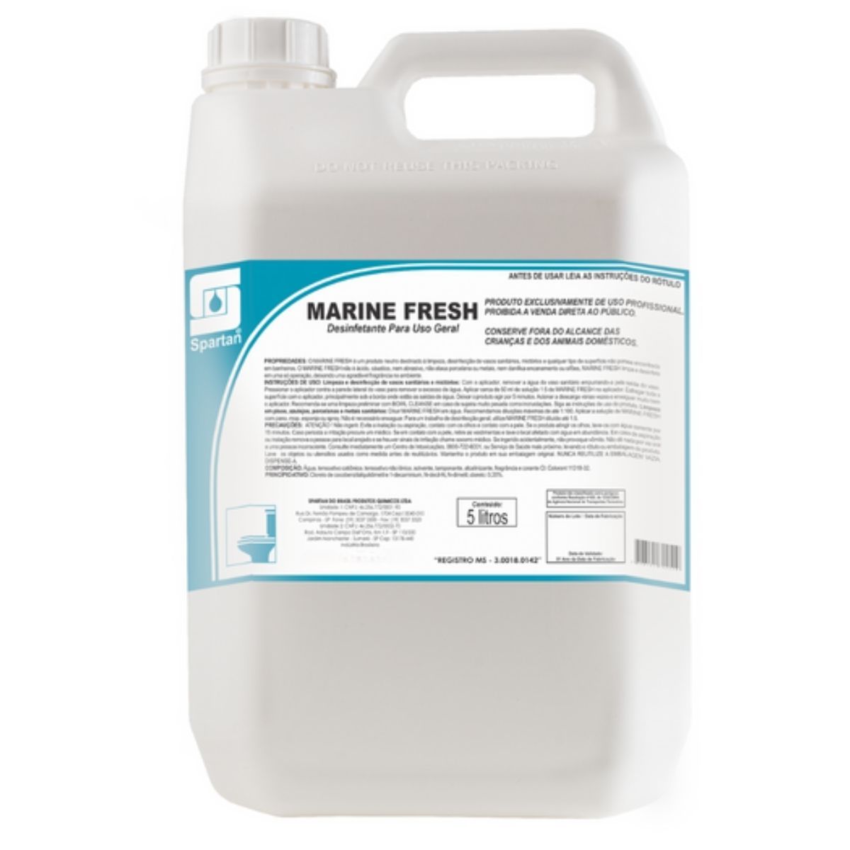 DESINF SPARTAN MARINE FRESH 5L