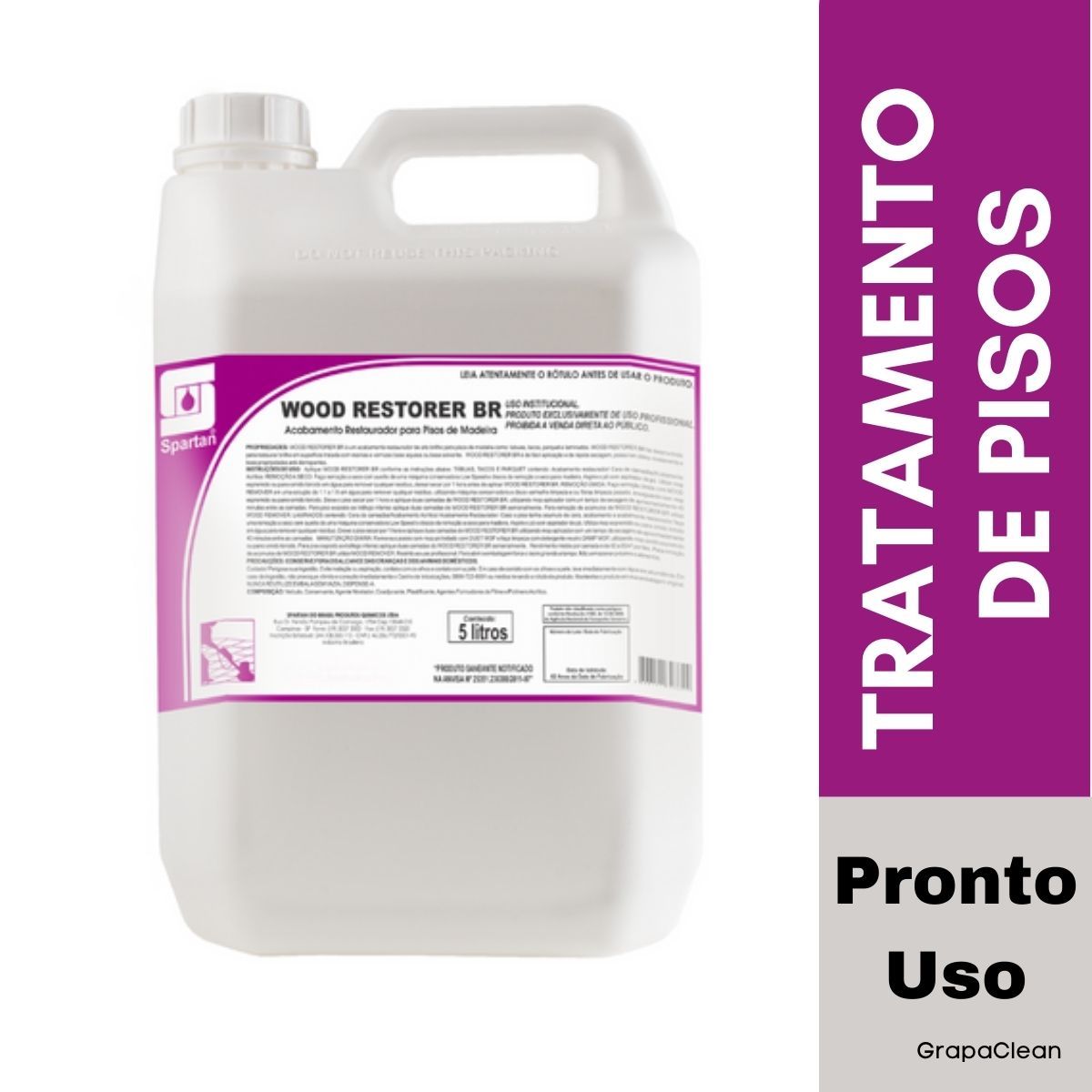 TRATAM DE PISOS WOOD RESTORER BR SPARTAN 5L