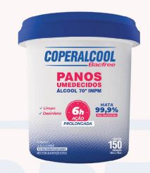 TOALHA UMED.COPERALCOOL CLASSICO 150 UN