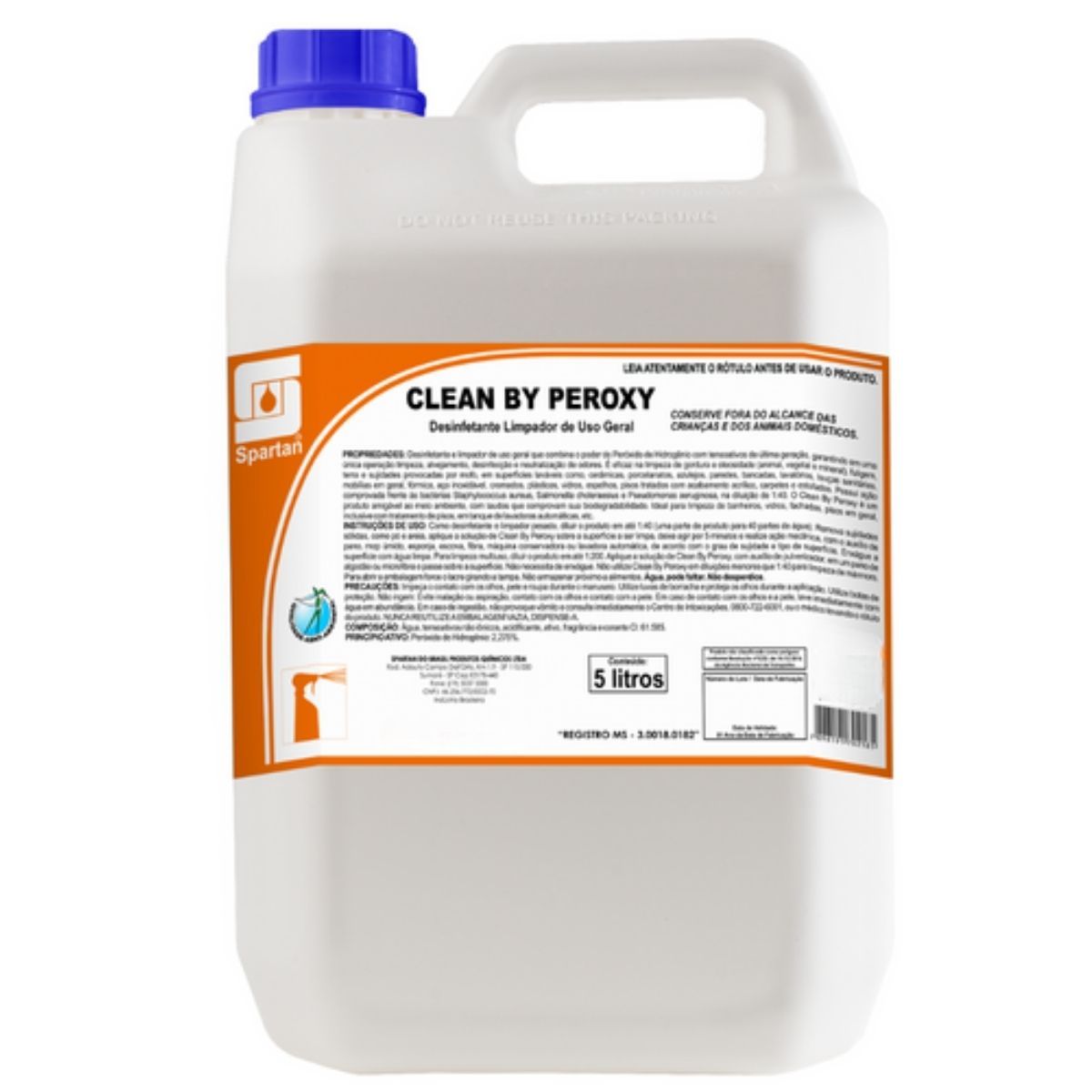 DESINF SPARTAN CLEAN BY PEROXY 5L