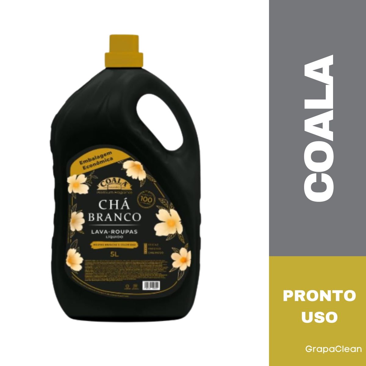 LAVA ROUPAS COALA CHA BRANCO LAUNDRY 5LT