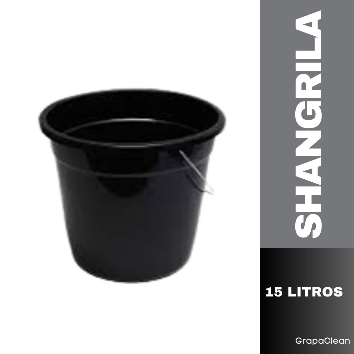 BALDE PLAST RED. 15L SHANGRILA