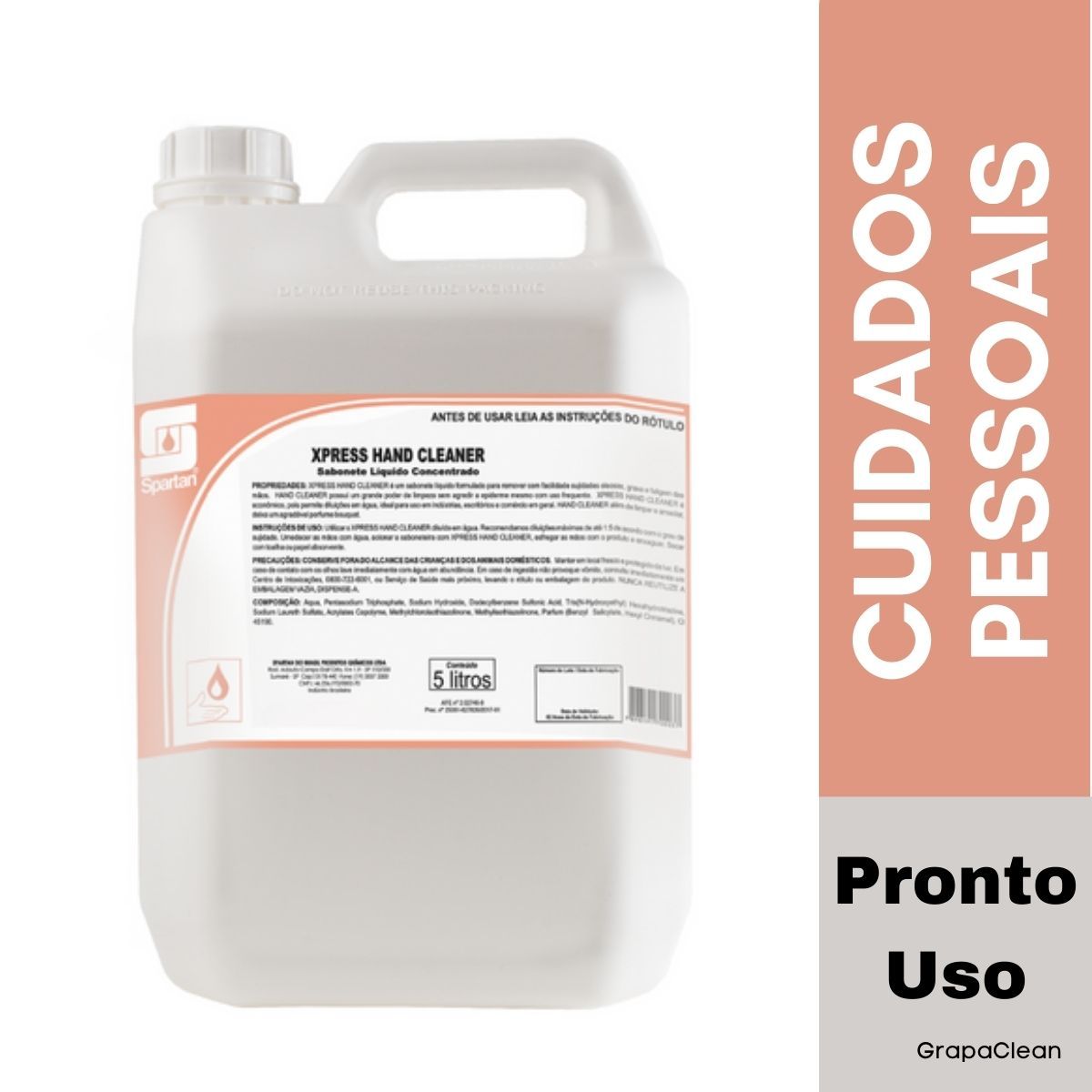 SABONETE LIQ SPARTAN DESENG WATERL.HAND C...