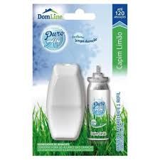 ODORIZADOR PURO AR CAPIM LIMAO C/REFIL 12...